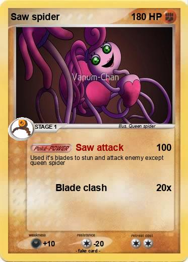 Pokemon Saw spider