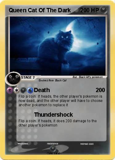 Pokemon Queen Cat Of The Dark