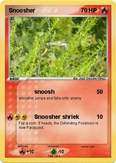 Pokemon Snoosher