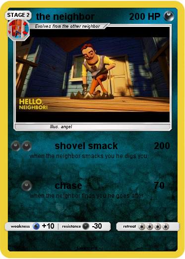 Pokemon the neighbor