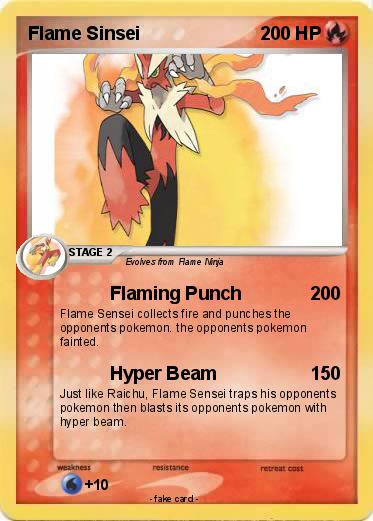 Pokemon Flame Sinsei