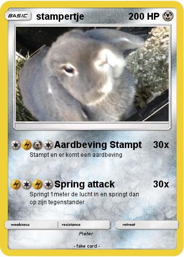 Pokemon stampertje