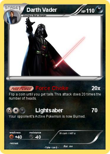 Pokemon Darth Vader