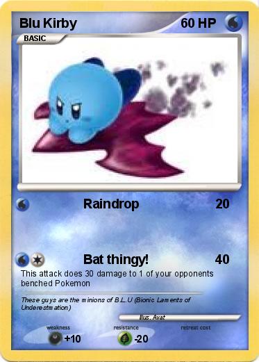Pokemon Blu Kirby