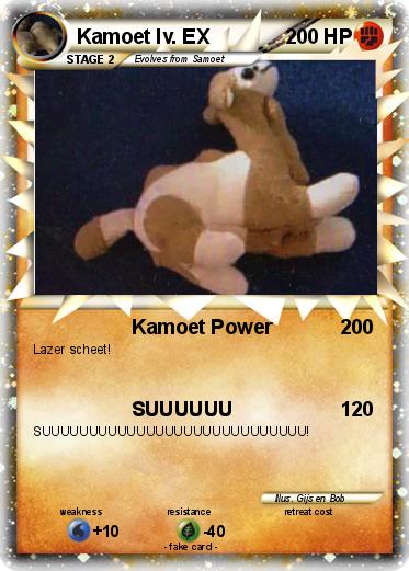 Pokemon Kamoet lv. EX