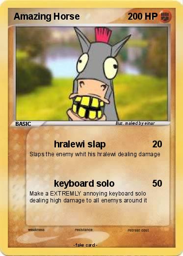 Pokemon Amazing Horse