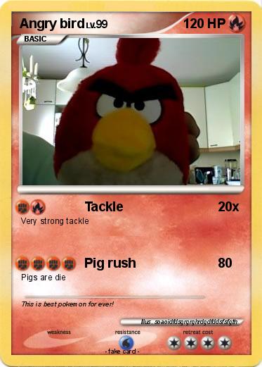 Pokemon Angry bird