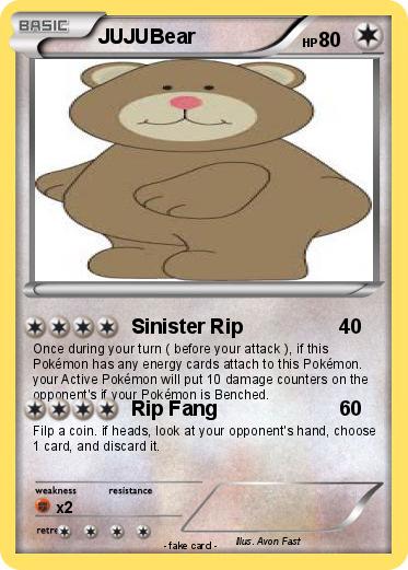 Pokemon JUJUBear