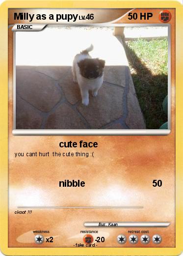 Pokemon Milly as a pupy