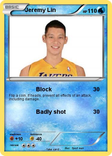 Pokemon Jeremy Lin