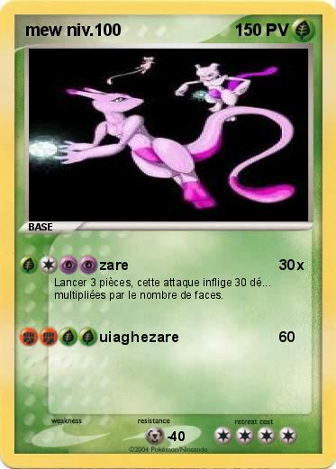 Pokemon mew niv.100