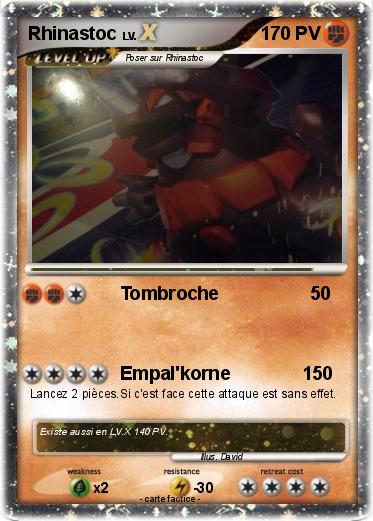 Pokemon Rhinastoc