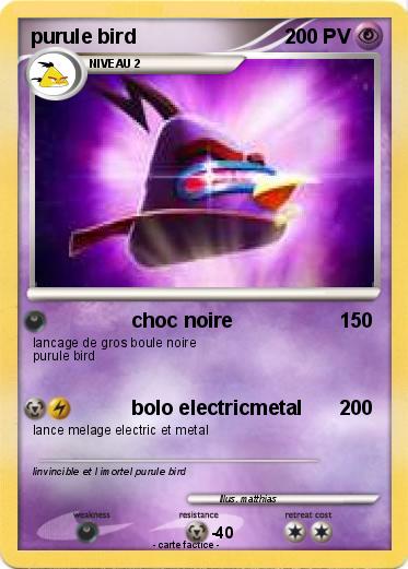 Pokemon purule bird
