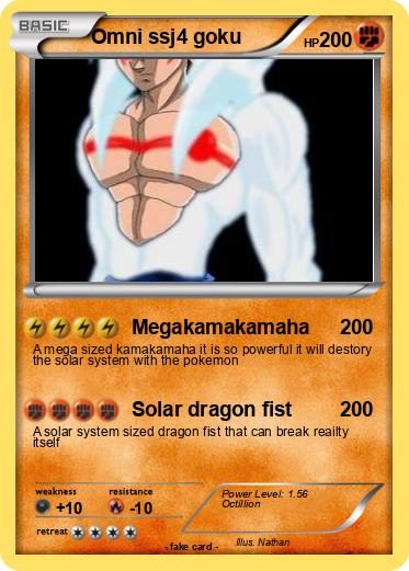 Pokemon Omni ssj4 goku