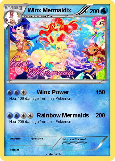 Pokemon Winx Mermaidix