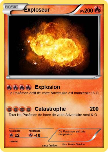 Pokemon Exploseur