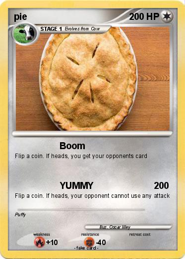 Pokemon pie