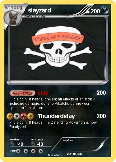Pokemon slayzard