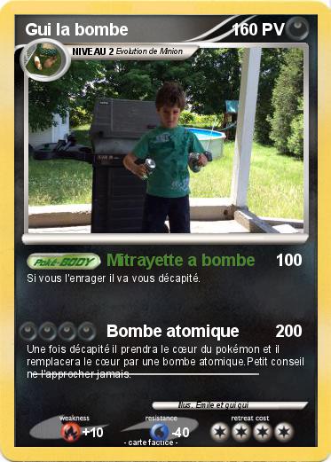 Pokemon Gui la bombe