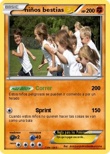 Pokemon niños bestias