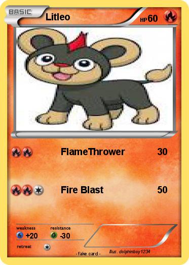 Pokemon Litleo