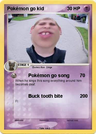 Pokemon Pokémon go kid
