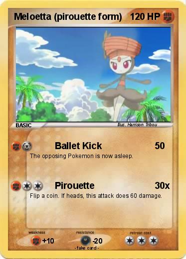 Pokemon Meloetta (pirouette form)