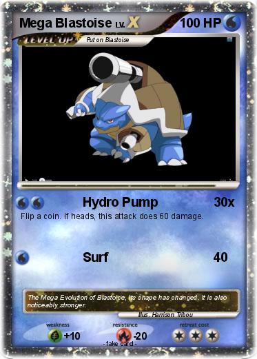 Pokemon Mega Blastoise