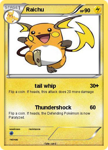 Pokemon Raichu
