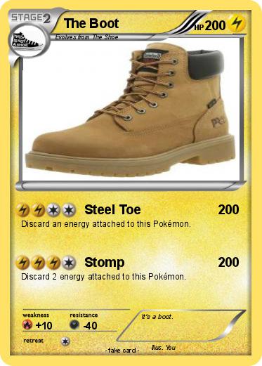 Pokemon The Boot