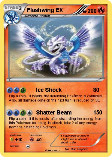 Pokemon Flashwing EX