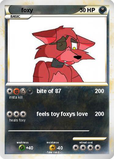 Pokemon foxy