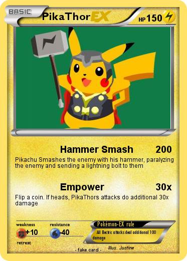 Pokemon PikaThor
