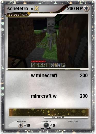 Pokemon scheletro