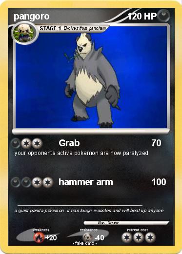 Pokemon pangoro