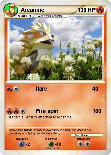 Pokemon Arcanine