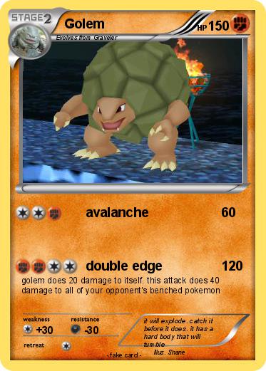 Pokemon Golem