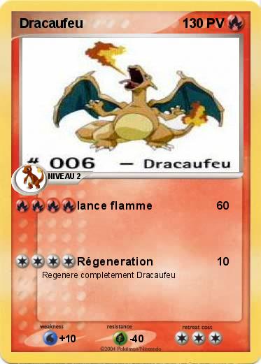Pokemon Dracaufeu