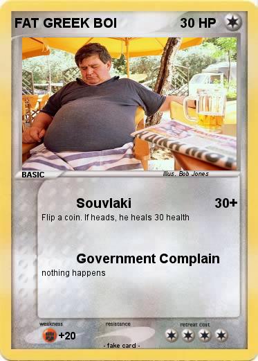 Pokemon FAT GREEK BOI