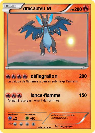 Pokemon dracaufeu M