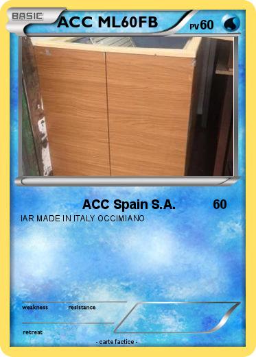 Pokemon ACC ML60FB