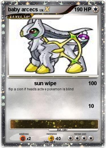 Pokemon baby arcecs