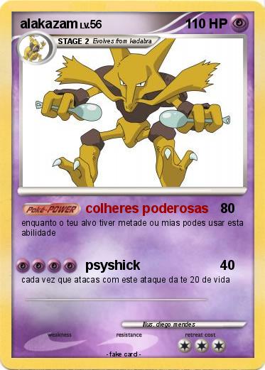 Pokemon alakazam