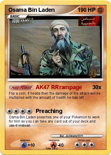 Pokemon Osama Bin Laden