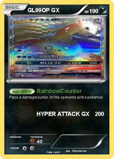 Pokemon GL99OP GX