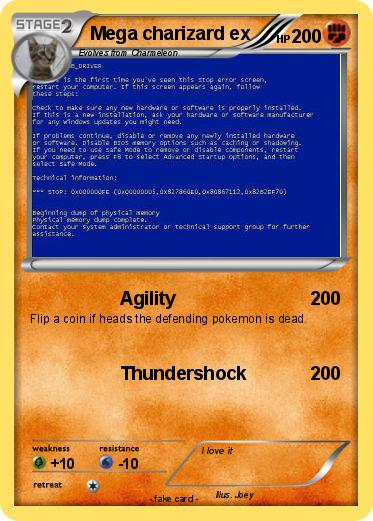 Pokemon Mega charizard ex