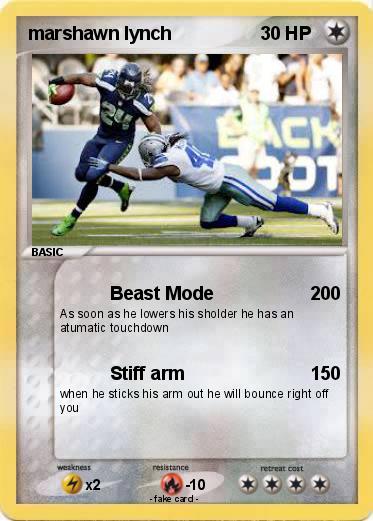 Pokemon marshawn lynch