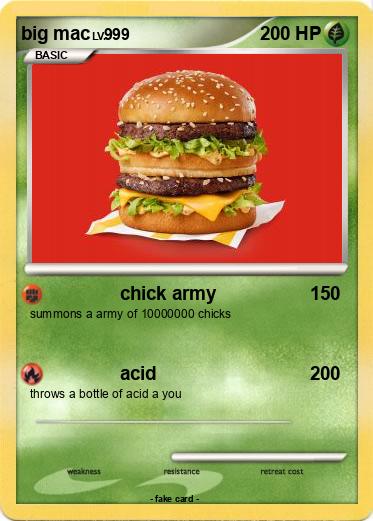 Pokemon big mac