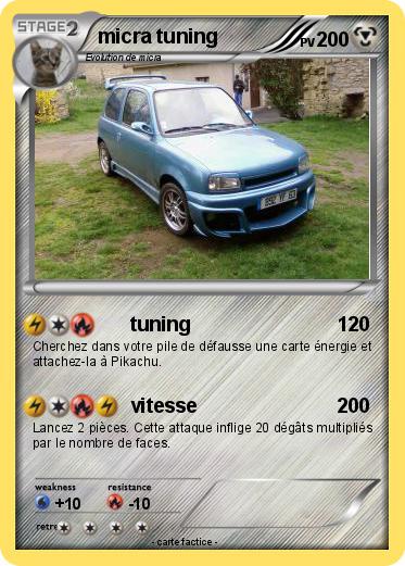 Pokemon micra tuning