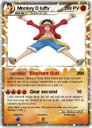 Pokemon Monkey D luffy